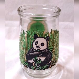 Vintage Welch's Giant Panda Jelly Jar